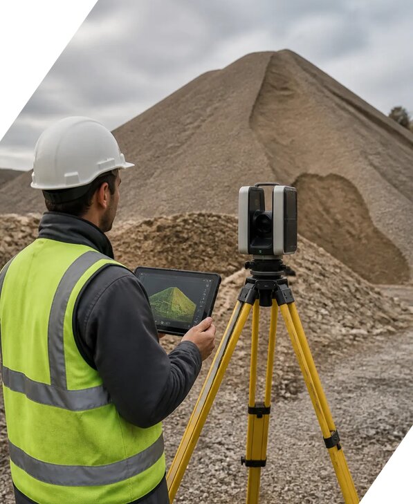 Лазерное 3D сканирование насыпей в Липецке от 15591 р. | ЭкспертизаРоссия